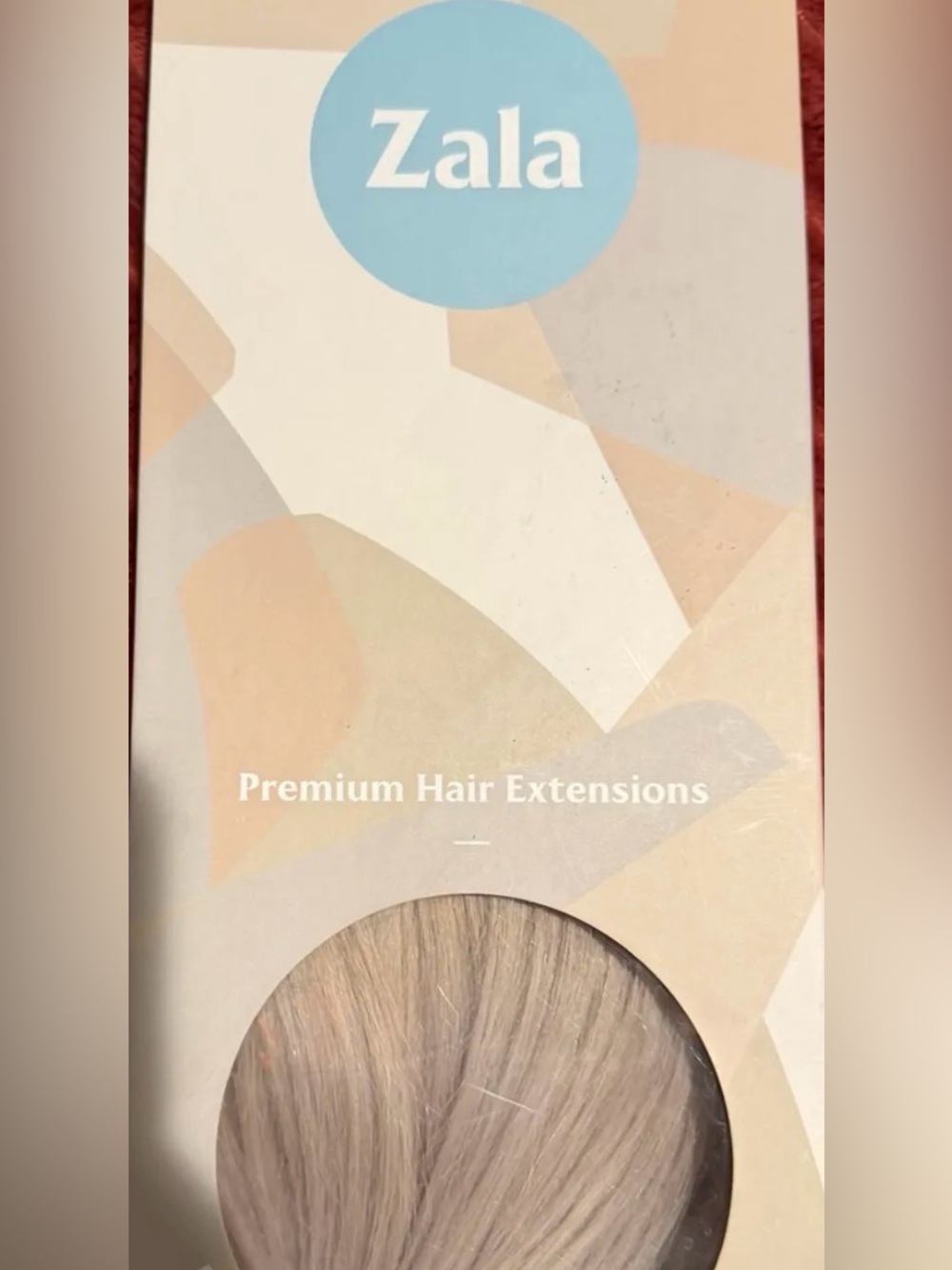 ZALA ICE QUEEN 20 inch 2 packs Premium Blonde Straight Clip-In Hair Extensions